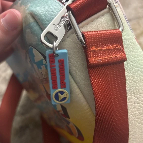 Radiator Springs Graphic Crossbody Bag - Picture 3 of 5